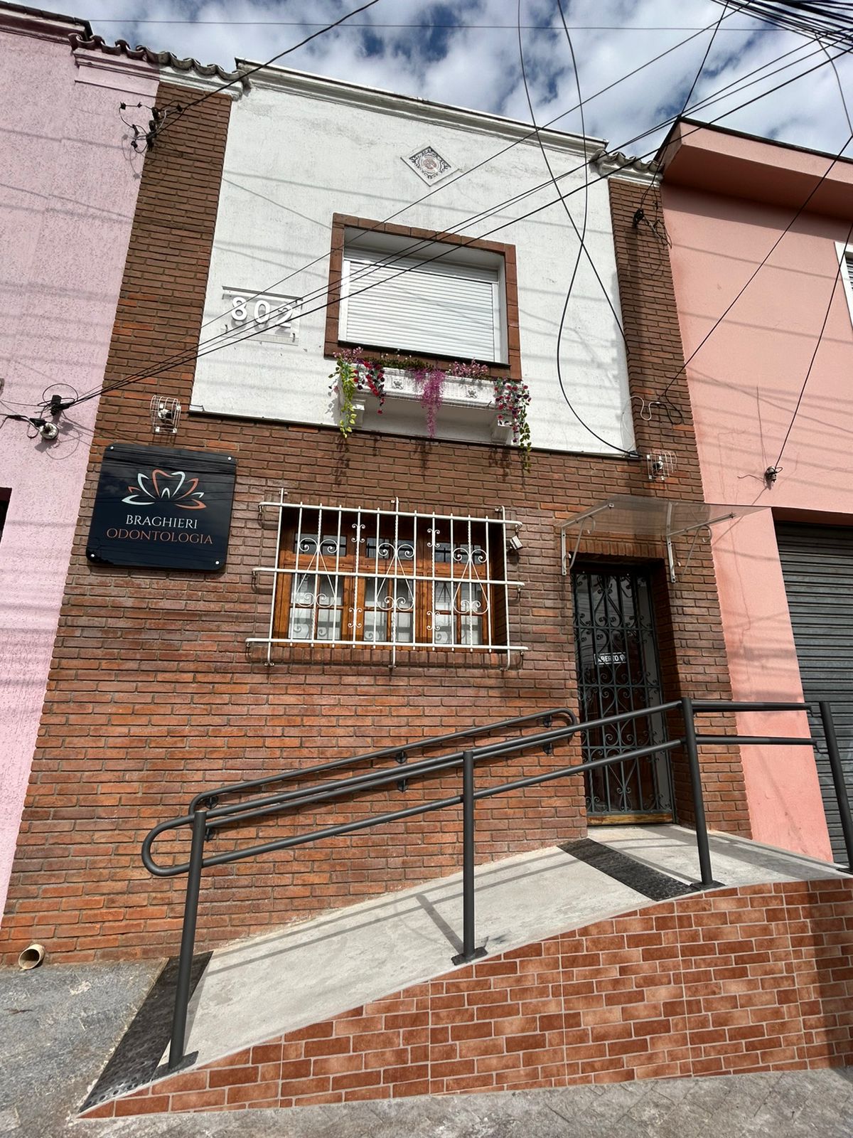 Fachada do endereço da Braghieri Saúde em São Paulo.